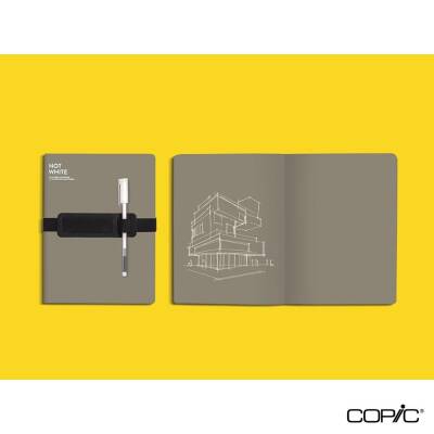 Nuuna Unlined Premium Notebook Gray A5 120 gr 176 Pages - 6