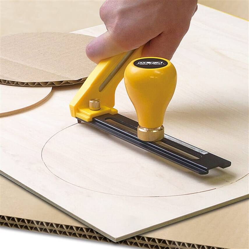 Olfa Cmp-2 Circle Cutter Utility Knife 7-30 cm Diameter - 2