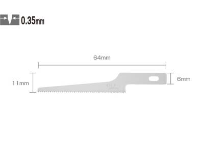 Olfa KB4-NS.3 Crate Knife Spare 5-Piece AK4 Spare - 1