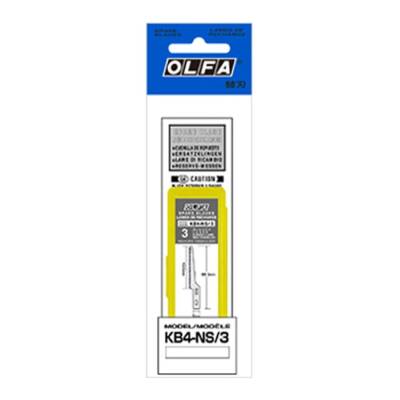 Olfa KB4-NS.3 Kretuar Bıçağı Yedeği 5'li AK4 Yedeği - 2