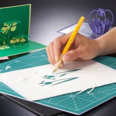 Olfa Kretuar Sanat Bıçağı + 25 Yedek Ak-1 (1)