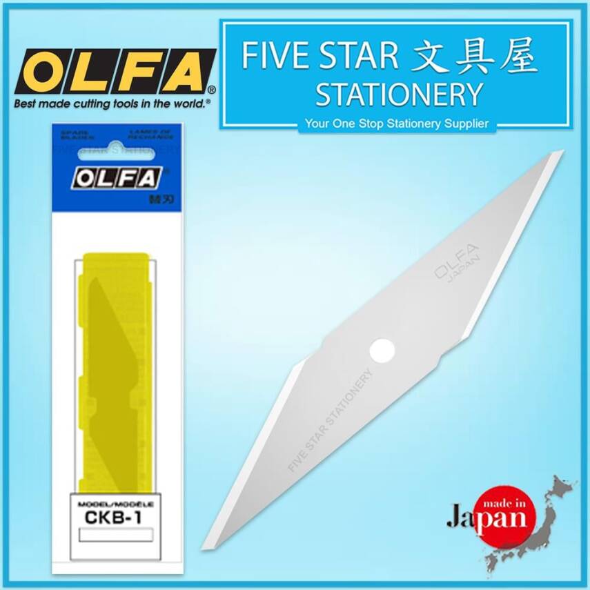 Olfa Maket Bıçağı Yedeği CKB-1 - 1