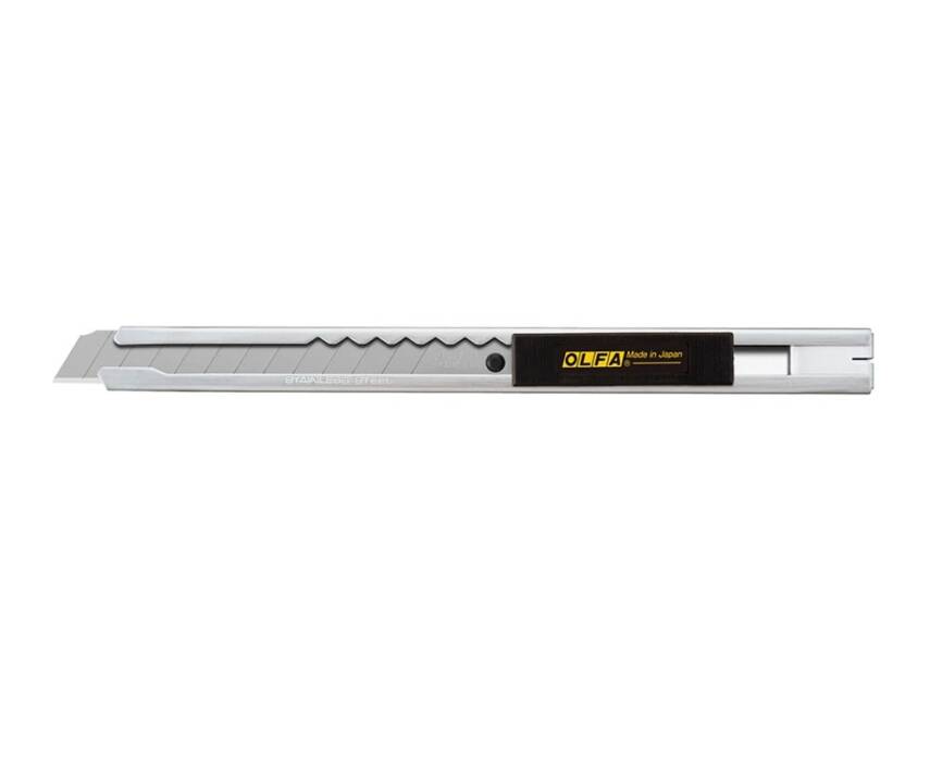 Olfa Utility Knife Narrow Model Stainless Steel Svr-1 - 1