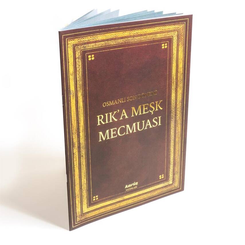 Osmanlı Son Dönemi Rik'a Meşk Mecmuası - 1