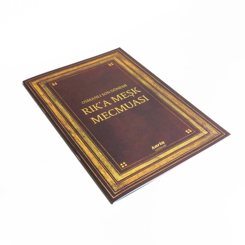 Osmanlı Son Dönemi Rik'a Meşk Mecmuası - 2