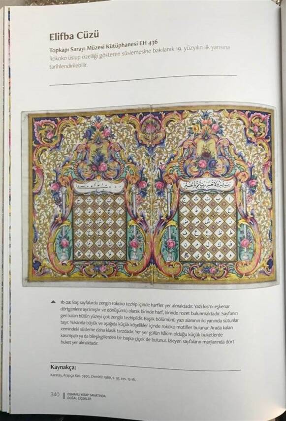 Osmanlı Kitap Sanatında Doğal Çiçekler - Yıldız Demiriz - 3
