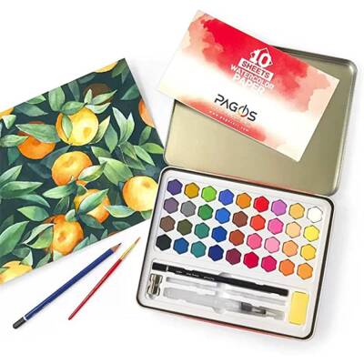 Pagos Watercolor Set 36 Colors (1)
