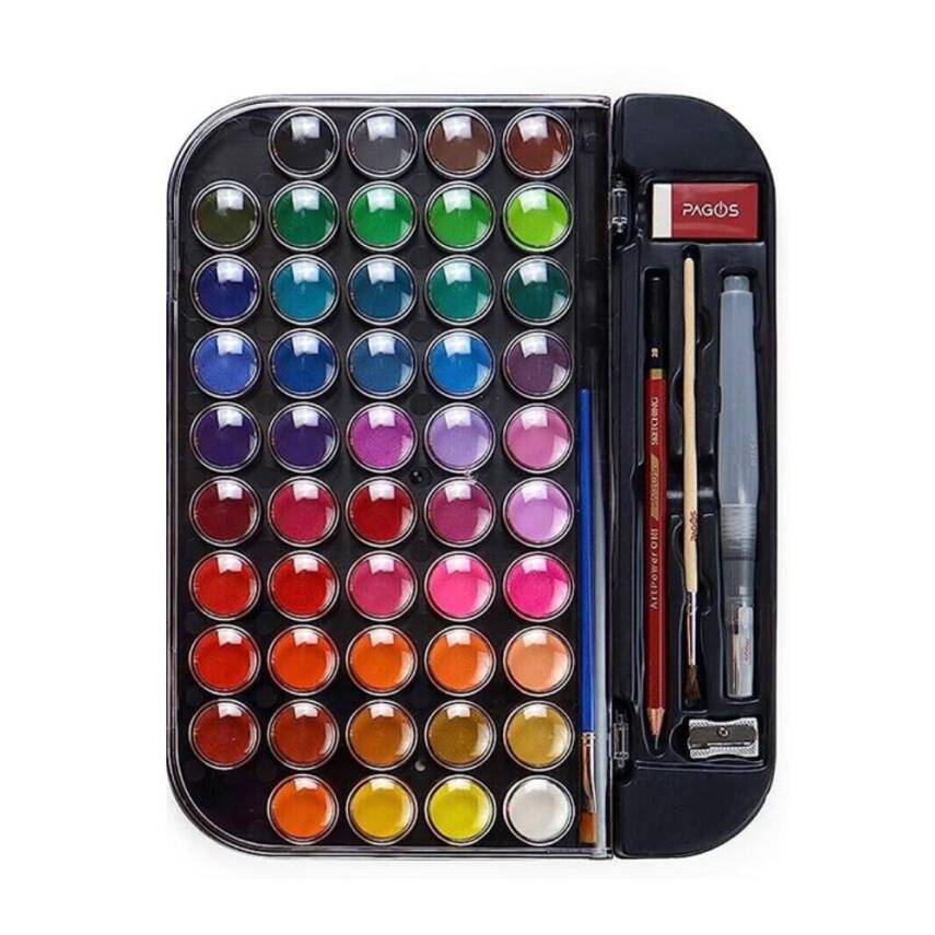 Pagos Watercolor Set 48 Colors - 2