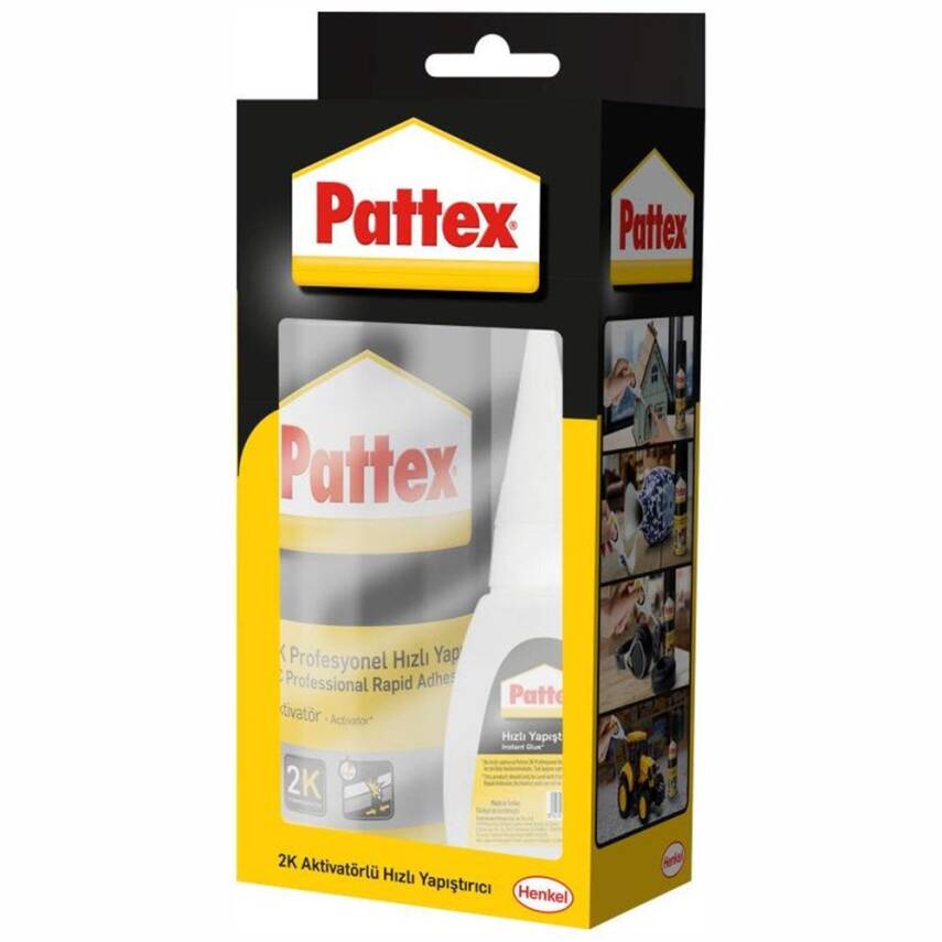 Pattex Yapıştırıcı Hızlı 2K 100ml+25ml - 1