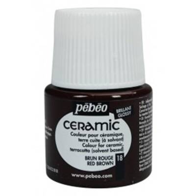 Pebeo Ceramic Paint 45 ml Black