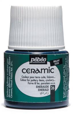 Pebeo Ceramic Paint 45 ml Emerald