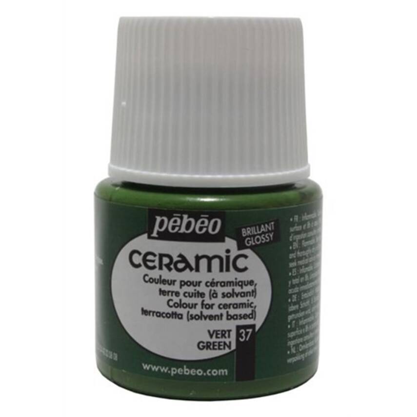 Pebeo Ceramic Paint 45 ml Green - 1