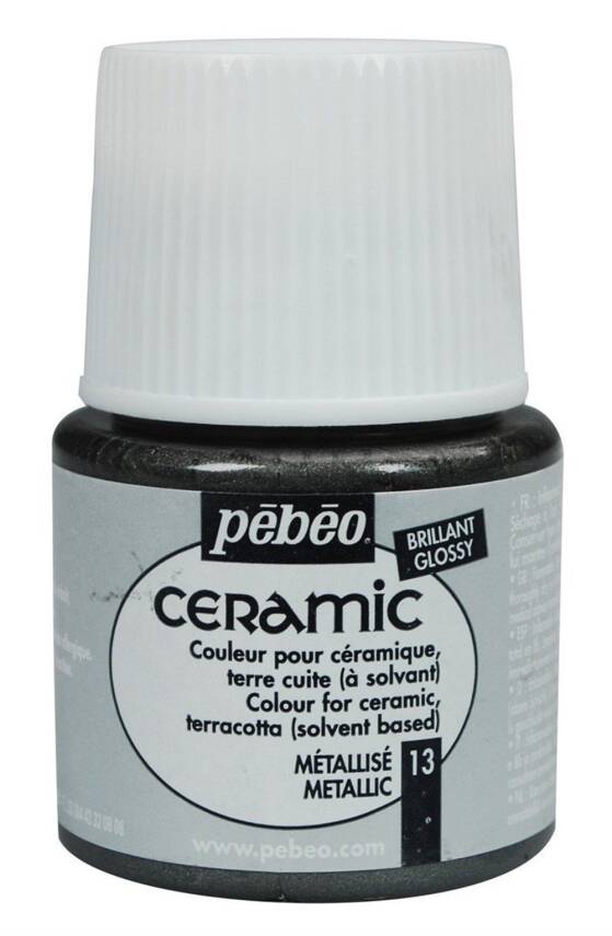 Pebeo Ceramic Paint 45 ml Metallic - 1