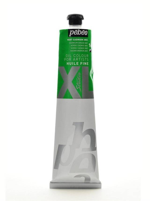 Pebeo Huile Fine XL 200 ml Oil Paint 16 - Cadmium Green - 1