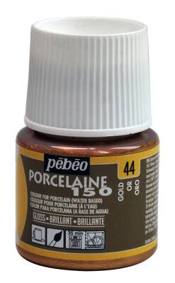 Pebeo Porcelaine 150 Fırınlanabilir Porselen Boyası 45 ml 44 Gold