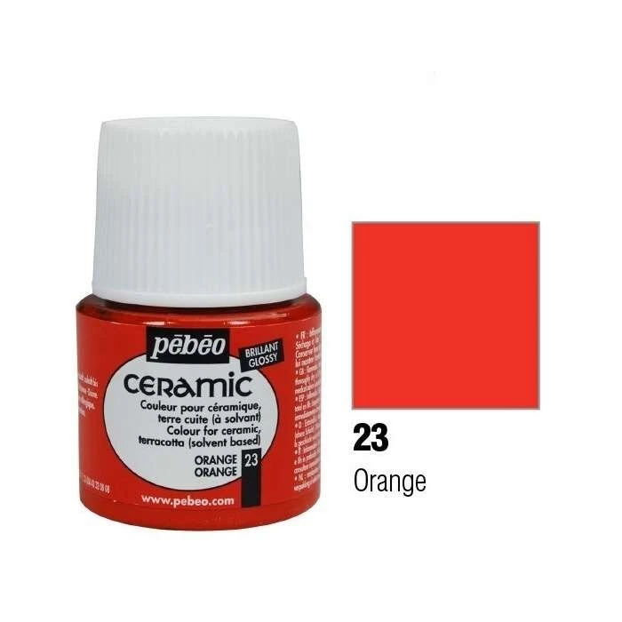Pebeo Seramik Boyası 45 ml Orange - 1