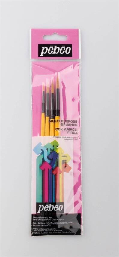 Pebeo Set-2 Watercolor Brush Set - 1