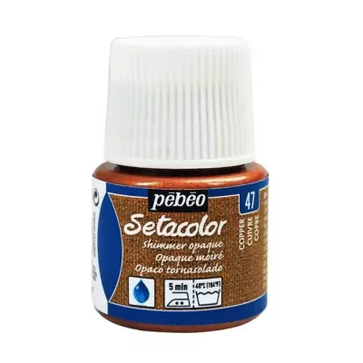 Pebeo Setacolor Opak Kumaş Boyası 45 ml YD Cuivre Clair Moire