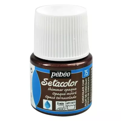 Pebeo Setacolor Opaque Fabric Paint 45 ml YD Chocolate Chip