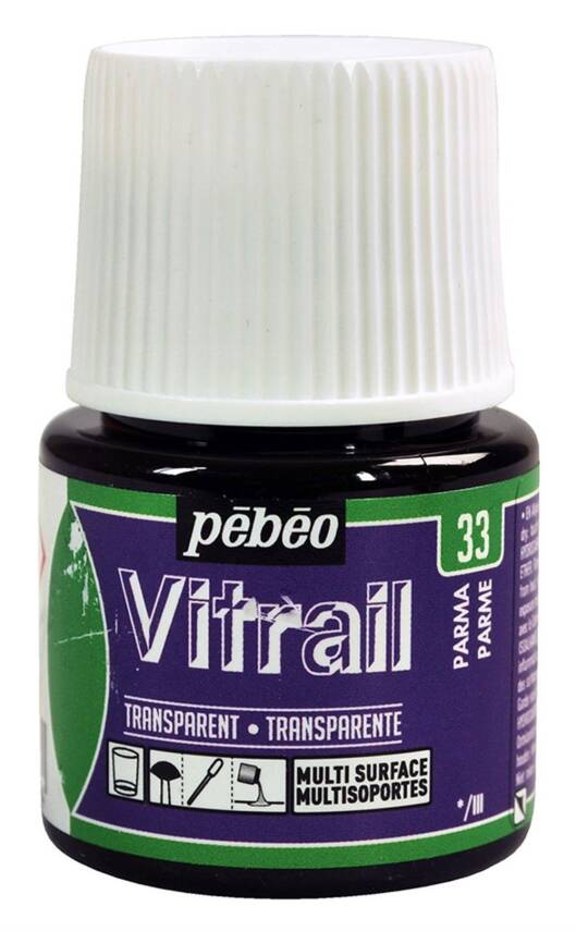 Pebeo Vitrail Cam Boyası 45 ml 33 Parma - 1