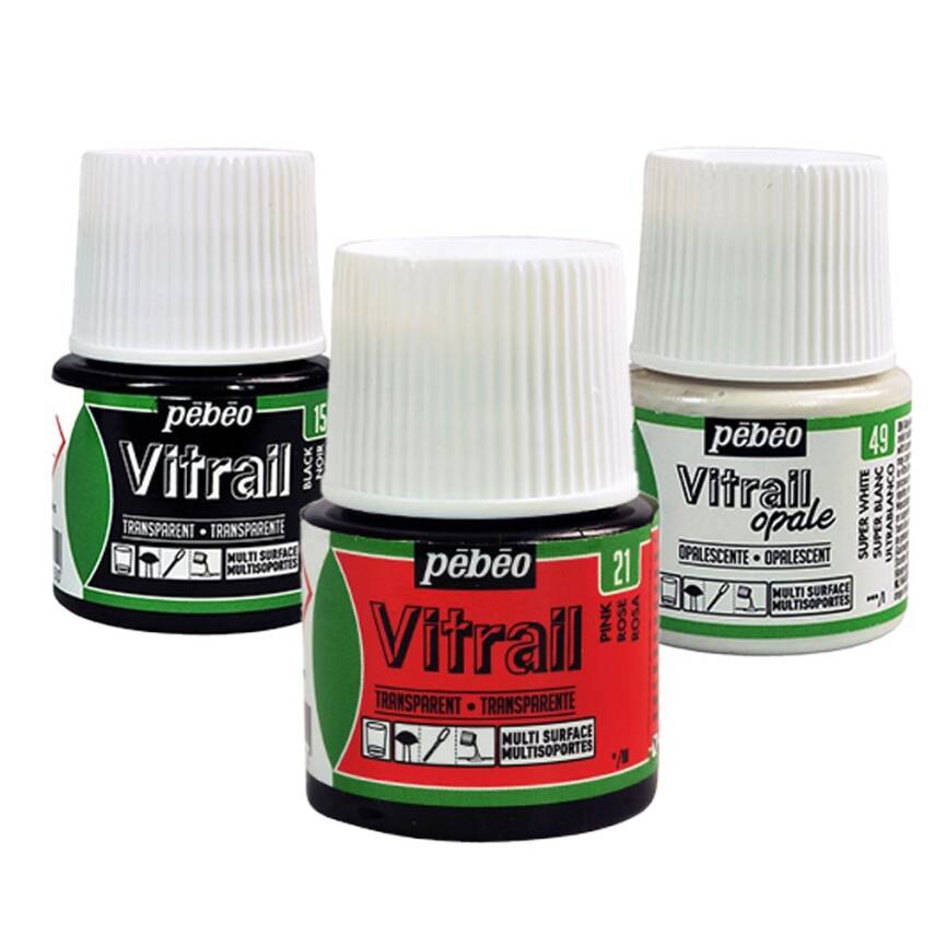 Pebeo Vitrail Cam Boyası 45 ml - 1