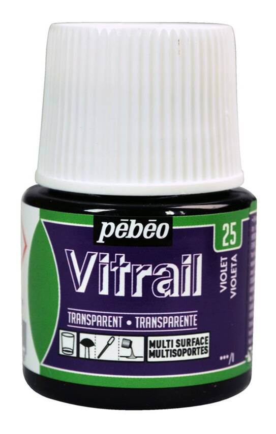Pebeo Vitrail Glass Paint 45 ml 25 Violet - 1