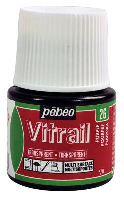 Pebeo Vitrail Glass Paint 45 ml 26 Purple