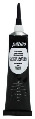 Pebeo Vitrea Glass Contour 20 ml Black