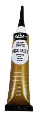 Pebeo Vitrea Glass Contour 20 ml Gold