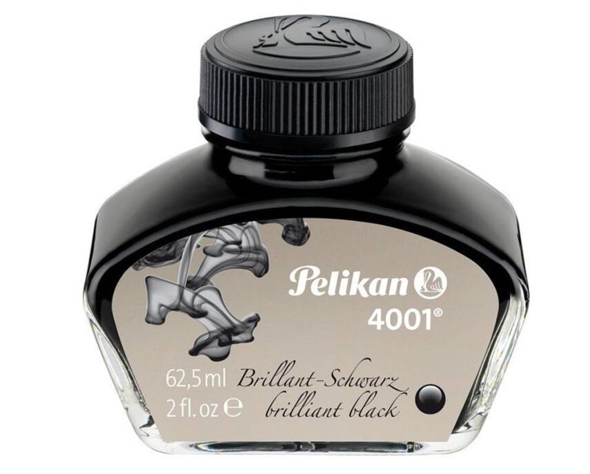 Pelikan 4001 Dolmakalem Mürekkebi 30 ml Siyah - 1