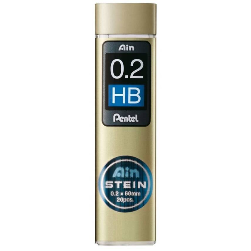 Pentel Hi-Polymer Yedek Uç 0.2 mm HB - 1