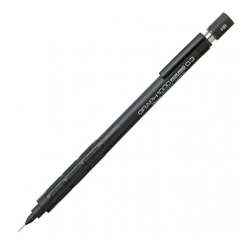 Pentel Graph 1000 For Pro Versatil Teknik Çizim Kalemi 0.3 mm - PG1003E - 1