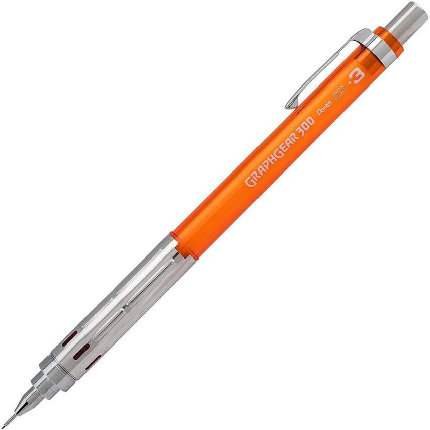 Pentel Graphgear 300 Versatil Teknik Çizim ve Yazı Kalemi 0.3 mm - 1