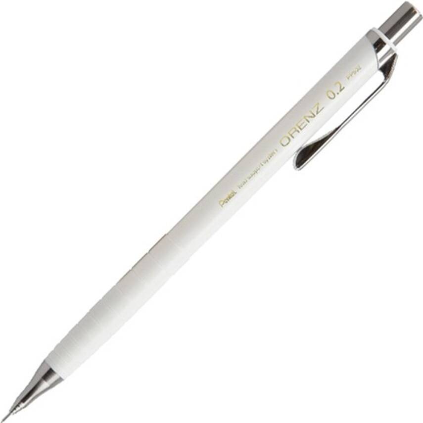 Pentel Mechanical Pencil Orenz 0.2 mm White - 1