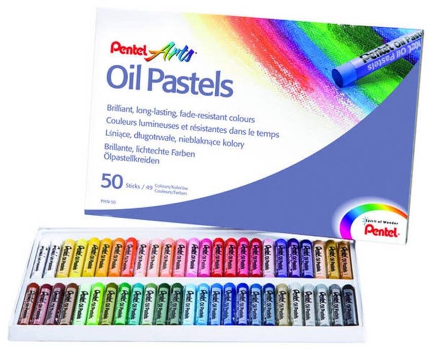 Pentel Oil Pastel 50 Colors - 1