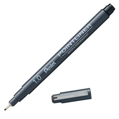 Pentel Pointliner Teknik Çizim Kalemi 1.0 mm S20P-10A
