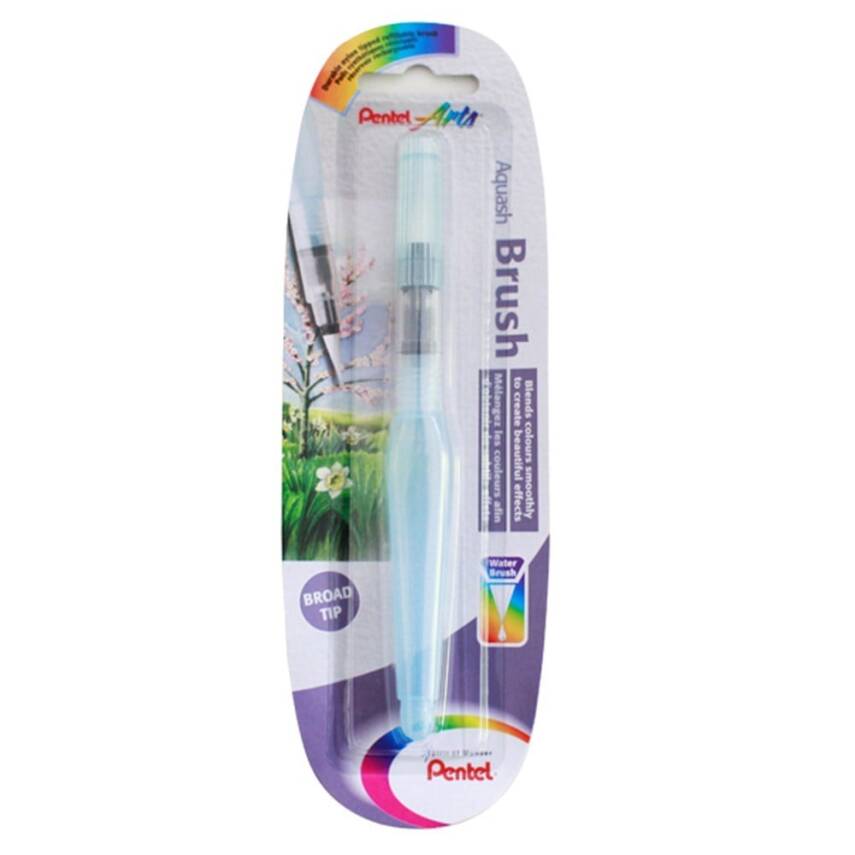 Pentel Su Hazneli Fırça Uçlu Kalem Broad Uç - 1