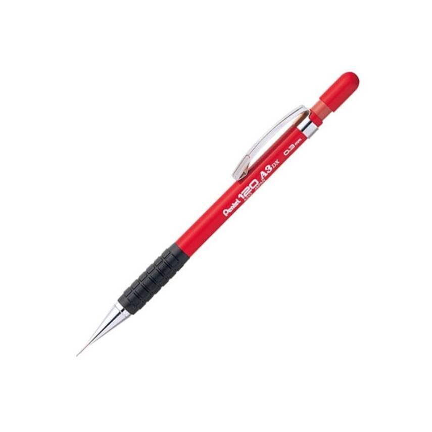 Pentel Versatil Kalem 0.3 mm Kırmızı A313-B - 1