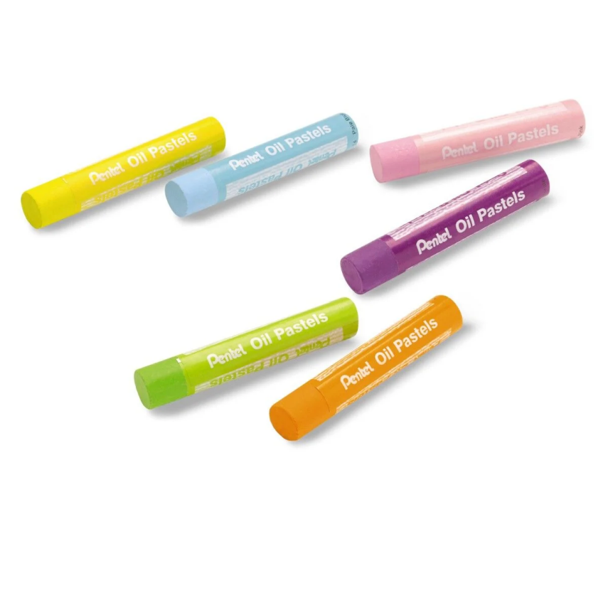 Pentel Yağlı Pastel Boya XXL 36 Renk - 2