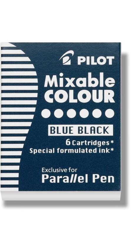 Pilot Parallel Pen Original Cartridge Blue 6 Pieces - 2