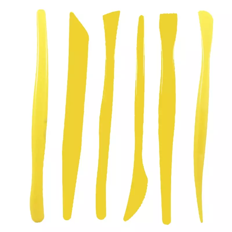 Plastic Chalkboard Set 20 cm. 6 Pieces - 1