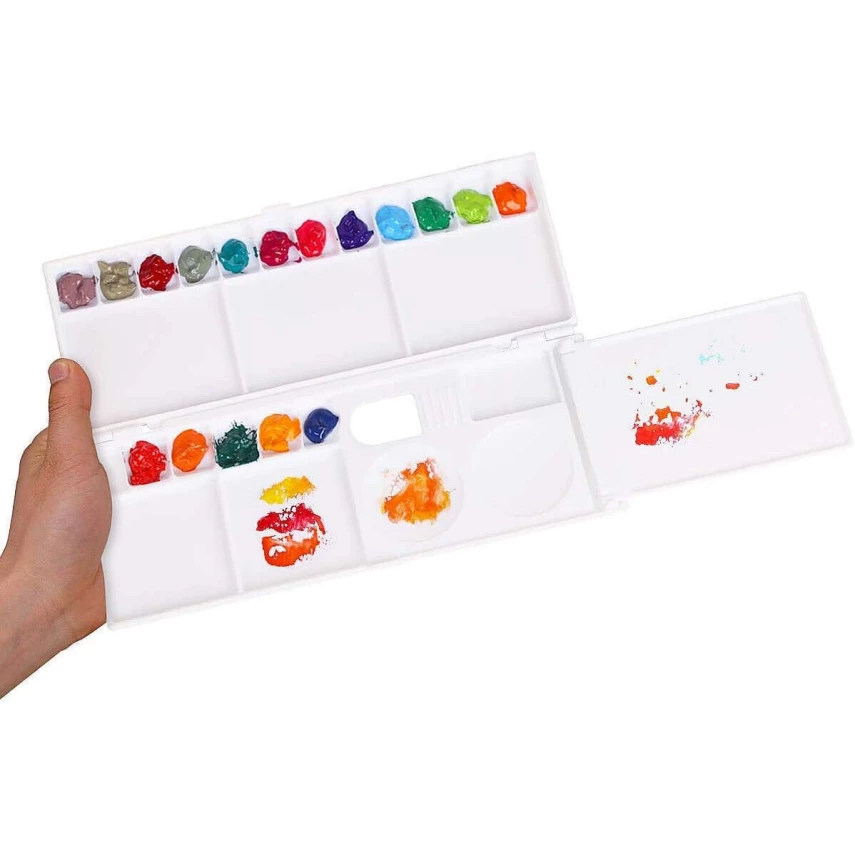 Plastic Watercolor Palette Multifunctional - 1