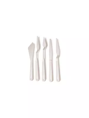 Plastik Spatula 5'Li