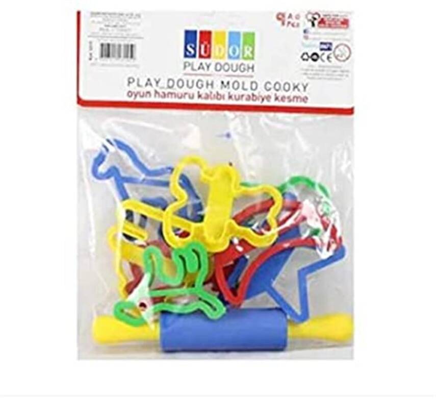 Play Dough Mold Set 5 Pieces - 1