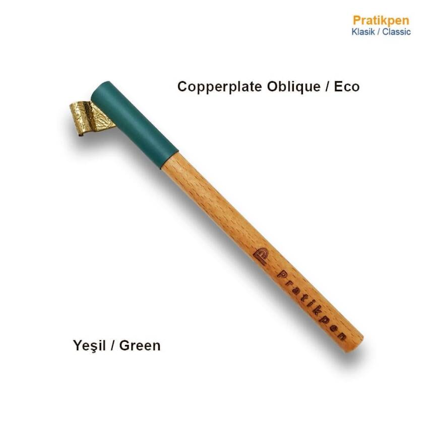 Pratikpen - Copperplate Eco Green - 1
