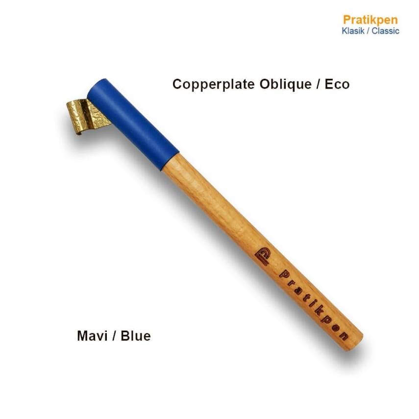 Pratikpen - Copperplate Eco Mavi - 1