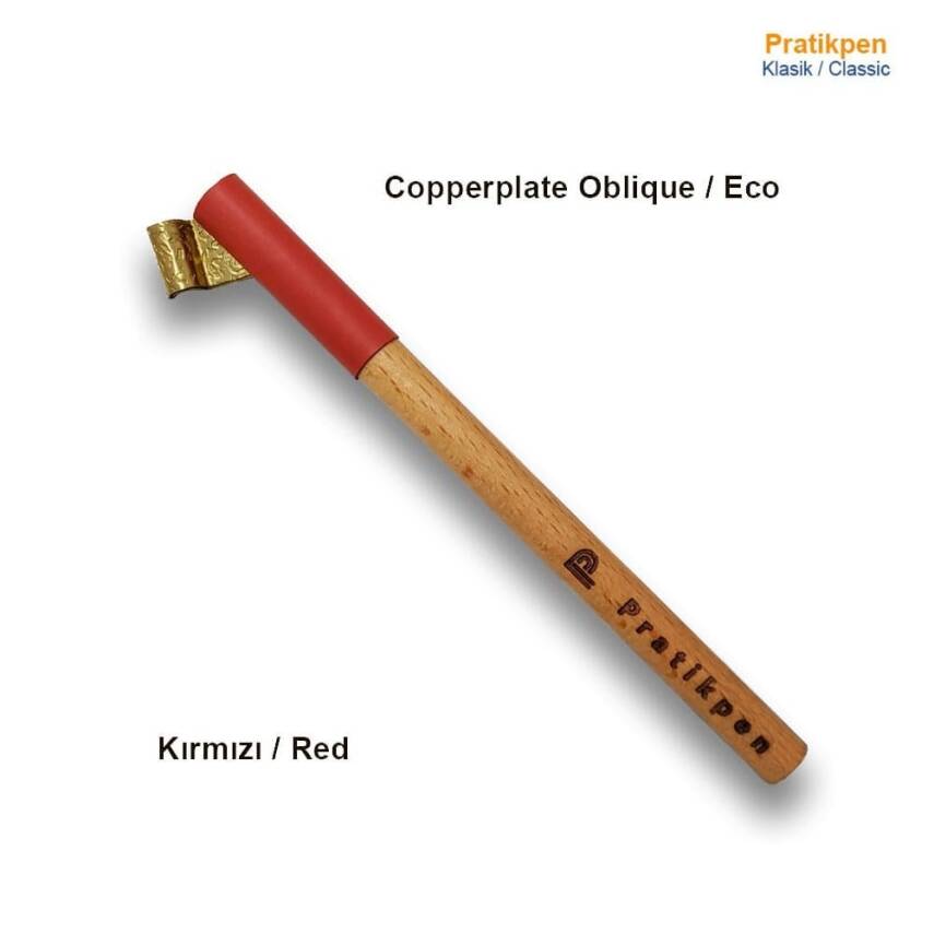 Pratikpen - Copperplate Eco Red - 1