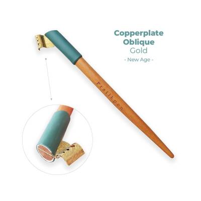 Pratikpen Copperplate Oblique New Age Gold