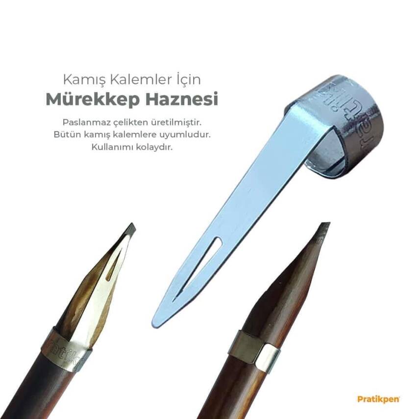 Pratikpen Kamış Kalem Mürekkep Haznesi - 1