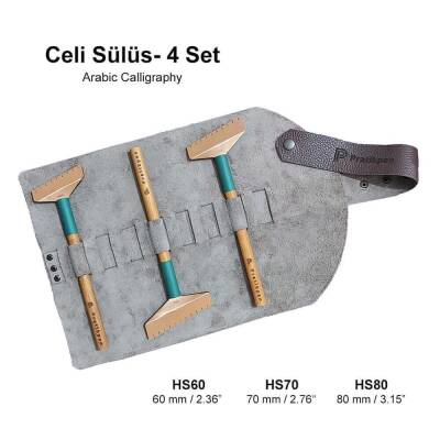 Pratikpen Sülüs (4) Kalem Seti 3'Lü